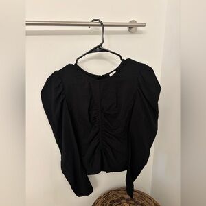 Aritzia long sleeve black shirt size 4